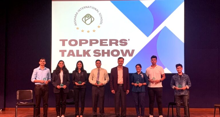 Toppers' Talk Show at Akshara