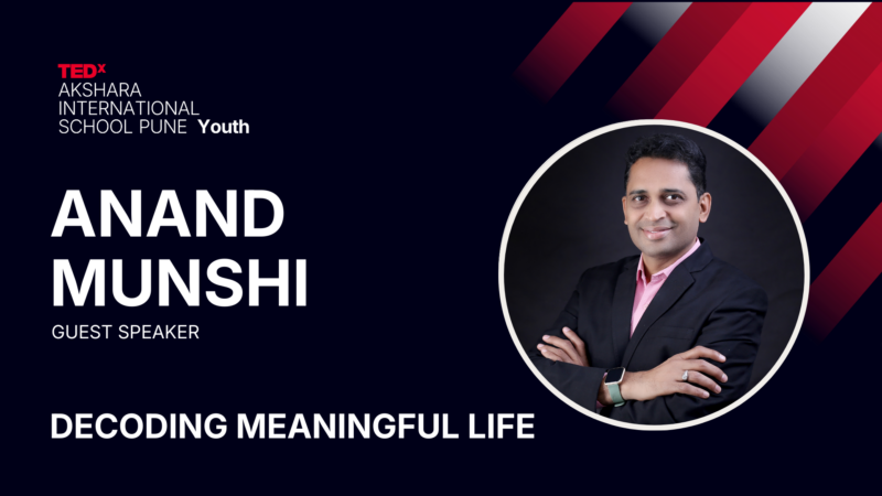 TEDX Anand Munshi Akshara